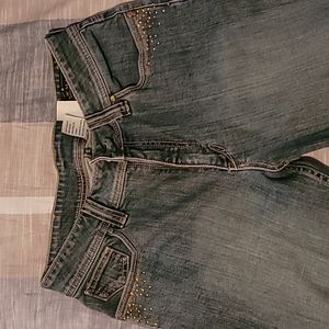Lawman Western Rhinestone Jeans